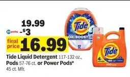 Meijer Tide Liquid Detergent offer