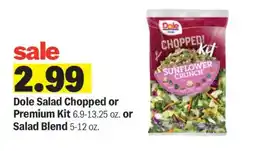 Meijer Dole Salad Chopped or Premium Kit offer
