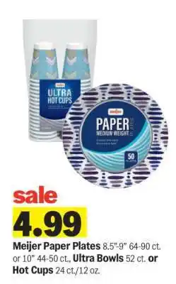 Meijer Meijer Paper Plates offer