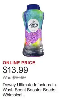 Costco Downy Ultimate Infusions In-Wash Scent Booster Beads, Whimsical Wonder, 24.5 oz offer