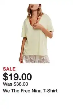 Belk We The Free Nina T-Shirt offer