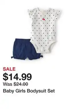 Belk Baby Girls Bodysuit Set offer