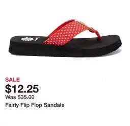 Belk Fairly Flip Flop Sandals offer
