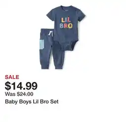Belk Baby Boys Lil Bro Set offer