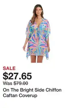 Belk On The Bright Side Chiffon Caftan Coverup offer