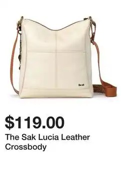 Belk The Sak Lucia Leather Crossbody offer