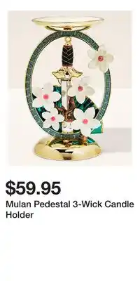 Bath & Body Works Mulan Pedestal 3-Wick Candle Holder offer