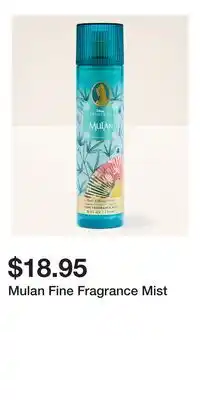 Bath & Body Works Mulan Fine Fragrance Mist offer