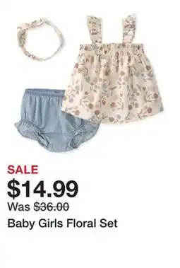 Belk Baby Girls Floral Set offer