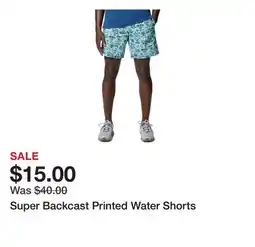 Belk Super Backcast Printed Water Shorts offer