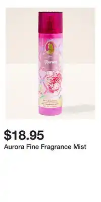 Bath & Body Works Aurora Fine Fragrance Mist offer