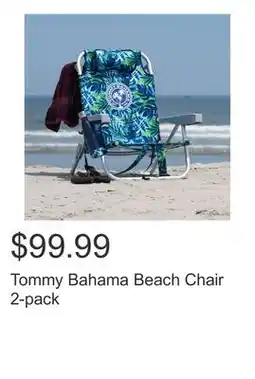Costco Tommy Bahama Beach Chair 2-pack offer
