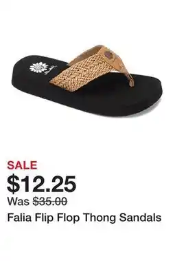 Belk Falia Flip Flop Thong Sandals offer