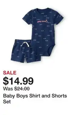 Belk Baby Boys Shirt and Shorts Set offer
