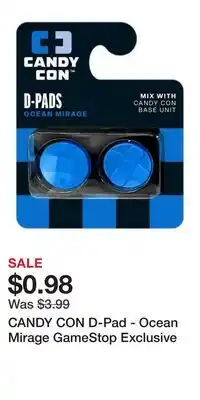 Game Stop CANDY CON D-Pad - Ocean Mirage GameStop Exclusive offer