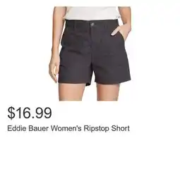 Costco Eddie Bauer Women's Ripstop Short offer