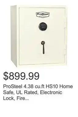 Costco ProSteel 4.38 cu.ft HS10 Home Safe, UL Rated, Electronic Lock, Fire Rated offer