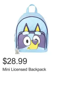 Costco Mini Licensed Backpack offer