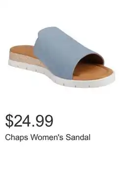 Costco Chaps Women's Sandal offer