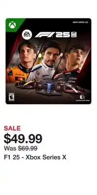 Game Stop F1 25 - Xbox Series X offer