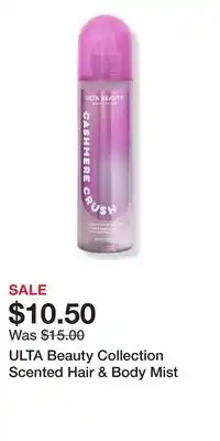 Ulta Beauty ULTA Beauty Collection Scented Hair & Body Mist offer