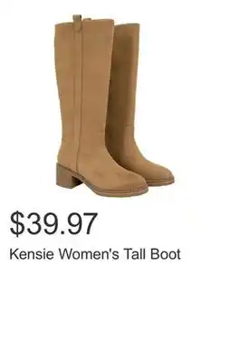 Costco Kensie Women's Tall Boot offer