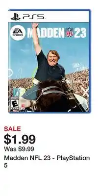 Game Stop Madden NFL 23 - PlayStation 5 offer