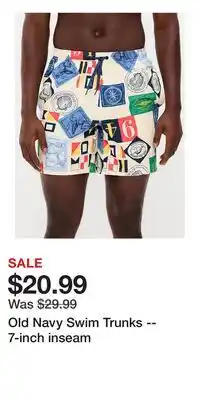 Old Navy Old Navy Swim Trunks -- 7-inch inseam offer