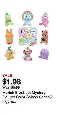Game Stop Moriah Elizabeth Mystery Figures Color Splash Series 2 Figure (Styles May Vary) offer