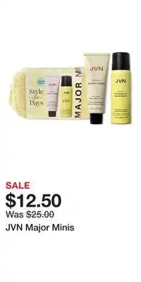 Ulta Beauty JVN Major Minis offer