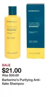 Ulta Beauty Barberino's Purifying Anti-flake Shampoo offer