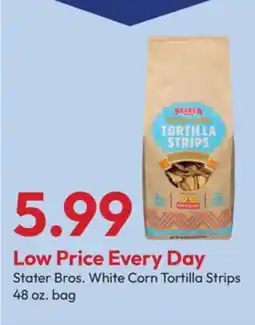 Stater Bros Stater Bros. White Corn Tortilla Strips offer
