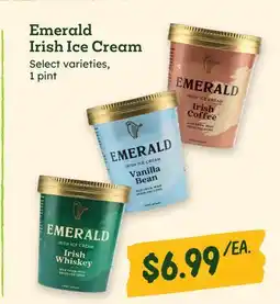 Sprouts Farmers Market Emerald Irish Ice Cream offer
