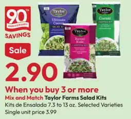 Stater Bros Taylor Farms Salad Kits offer