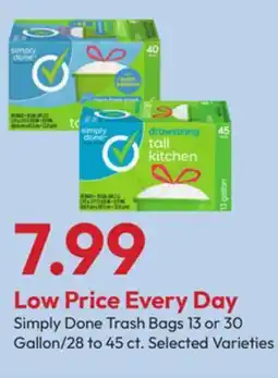 Stater Bros Simply Done Trash Bags offer