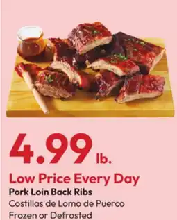 Stater Bros Pork Loin Back Ribs offer