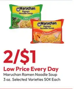 Stater Bros Maruchan Ramen Noodle Soup offer