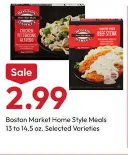 Stater Bros Boston Market Home Style Meals offer