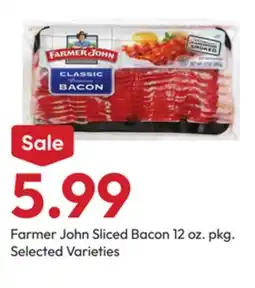Stater Bros Farmer John Sliced Bacon offer