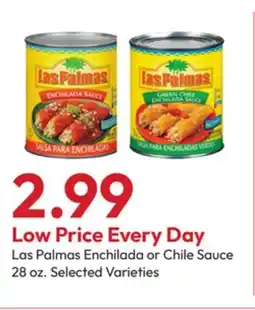 Stater Bros Las Palmas Enchilada or Chile Sauce offer