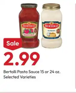 Stater Bros Bertolli Pasta Sauce offer