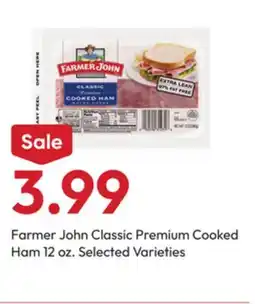 Stater Bros Farmer John Classic Premium Cooked Ham offer