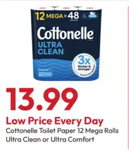 Stater Bros Cottonelle Toilet Paper offer