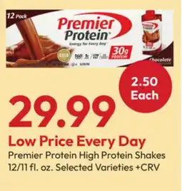 Stater Bros Premier Protein High Protein Shakes offer