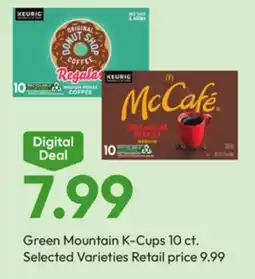 Stater Bros Green Mountain K-Cups offer