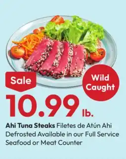 Stater Bros Ahi Tuna Steaks offer