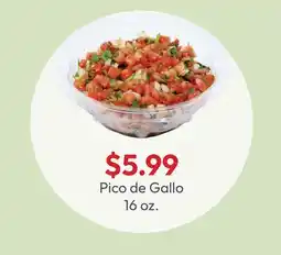 Stater Bros Pico de Gallo offer