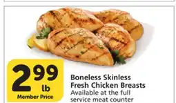 Albertsons Boneless Skinless Fresh Chicken Breasts offer
