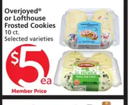 Albertsons Overjoyed or Lofthouse Frosted Cookies offer