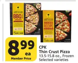 Albertsons CPK Thin Crust Pizza offer